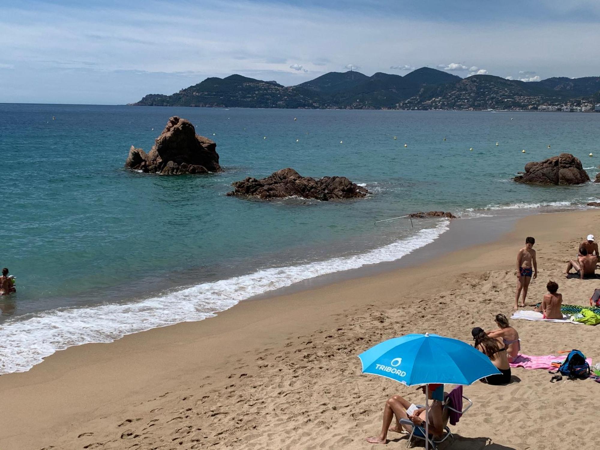 Le Palm Azur - Vue Mer Sur Les Iles De Lerins Cannes Exterior foto