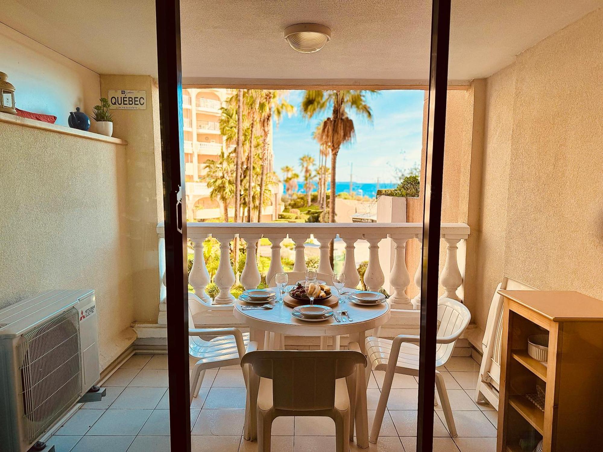 Le Palm Azur - Vue Mer Sur Les Iles De Lerins Cannes Exterior foto